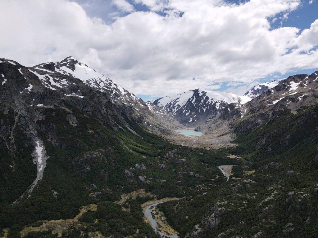 Fieldwork in the Río Nef basin, Chilean Patagonia, December 2020