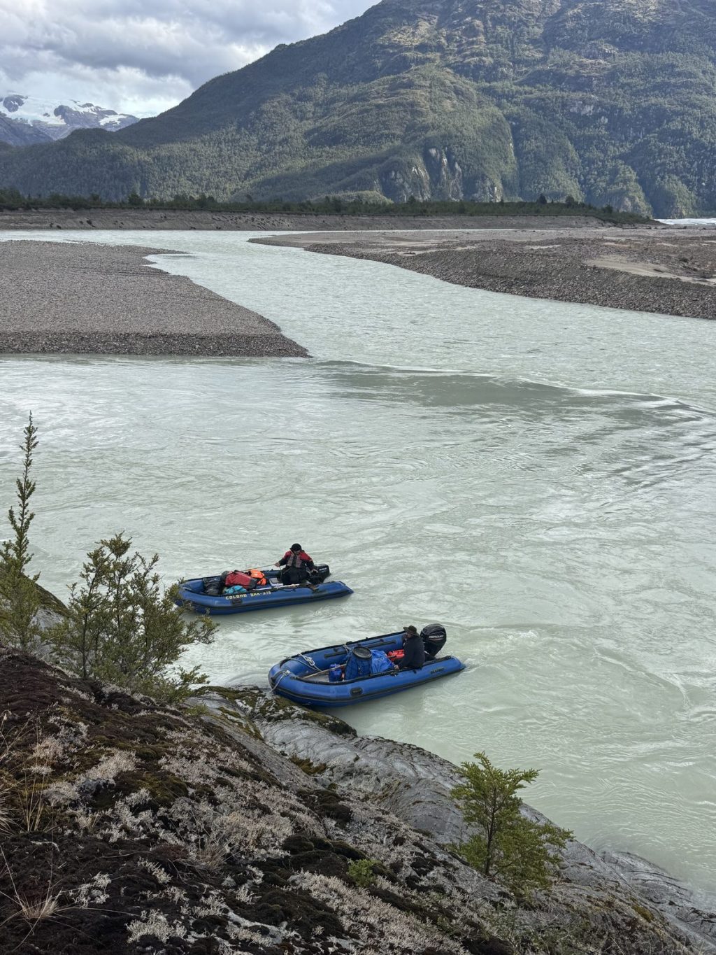 Fieldwork at Steffen Glacier, Chilean Patagonia, March 2026