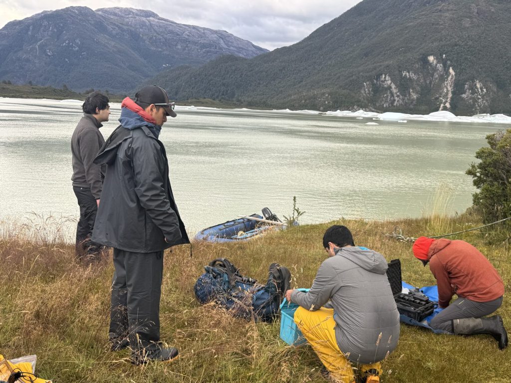 Fieldwork at Steffen Glacier, Chilean Patagonia, March 2026