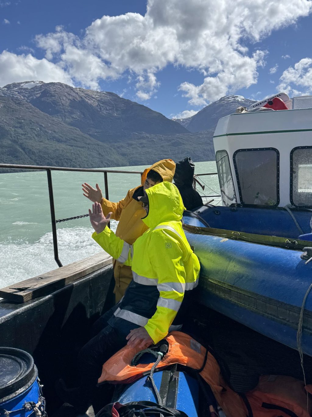 Fieldwork at Steffen Glacier, Chilean Patagonia, March 2026